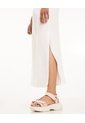 Culotte Con Aberturas Laterales  Para Mujer Crudo Seven Seven de Seven Seven
