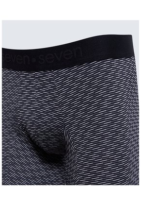 Pack X 3 Bóxer Medio Surtido X3 Para Hombre Negro Seven Seven
