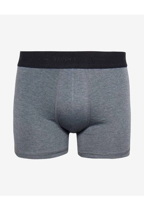 Pack X3 Boxer Medio X3 Para Hombre Azul Seven Seven