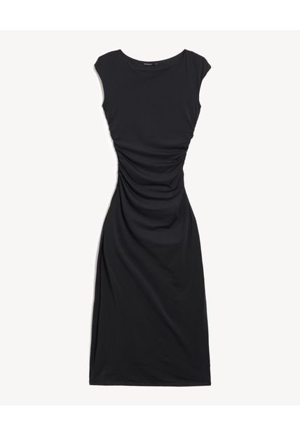 Vestido Para Mujer M/Sisa Largo Color Negro Marca Seven Seven #28171450