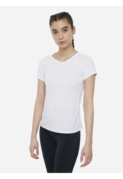 Camiseta Manga Corta Mujer Seven Poliéster Blanco 28093535-10104