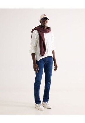 Jean Para Hombre Regular Color Azul Marca Seven Seven #45160632