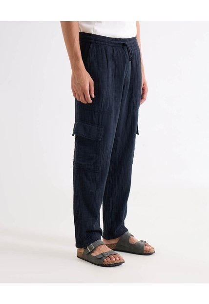 Pantalón  Para Hombre Moda Color Azul Marca Seven Seven #45071133