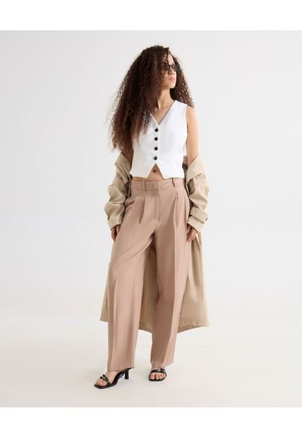 Pantalón Para Mujer Moda Color Beige Marca Seven Seven #28071915