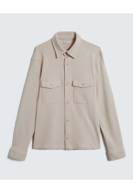 Camisa Para Hombre  Color Beige Marca Seven Seven #45012130