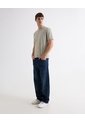 Camiseta Oversize Con Bordado Dragón  Para Hombre Arena Seven Seven de Seven Seven