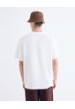 Camiseta Estampada Somewhere  Para Hombre Crudo Seven Seven de Seven Seven