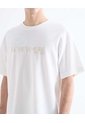 Camiseta Estampada Somewhere  Para Hombre Crudo Seven Seven de Seven Seven