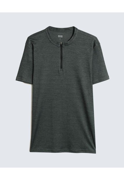 Polo Para Hombre Cuello Mao  Color Verde  Marca Seven Seven #45110839