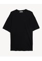 Camiseta Relaxed Tejida  Para Hombre Negro Seven Seven de Seven Seven