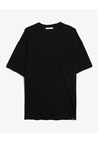Camiseta Relaxed Tejida  Para Hombre Negro Seven Seven Seven Seven