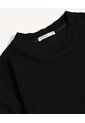 Camiseta Relaxed Tejida  Para Hombre Negro Seven Seven de Seven Seven