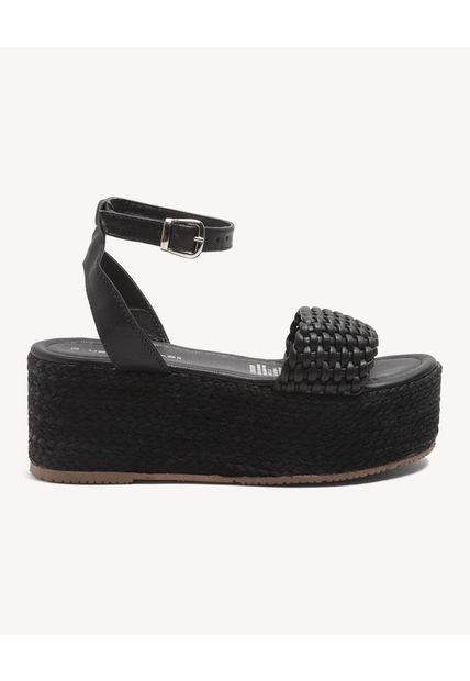 Sandalias Para Mujer Tacon Color Negro Marca Seven Seven #28690054