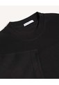 Camiseta Oversize Cuello Redondo  Para Hombre Negro Seven Seven de Seven Seven