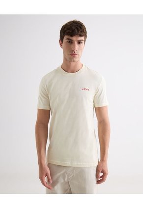 Camiseta Regular Con Estampado Ctrl+Z  Para Hombre Arena Seven Seven