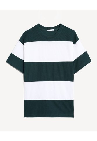 Camiseta Relaxed  Para Hombre Verde Seven Seven Seven Seven