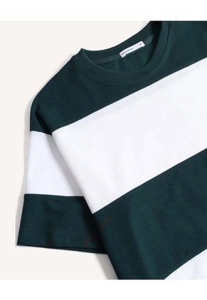 Camiseta Relaxed Para Hombre Verde Seven Seven