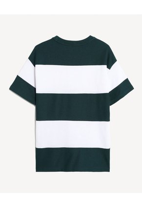Camiseta Relaxed Para Hombre Verde Seven Seven
