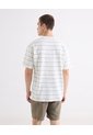 Camiseta  Para Hombre Manga Corta Cuello Redondo Color Blanco Marca Seven Seven #45098329 de Seven Seven