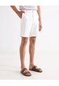 Bermuda Casual   Para Hombre Hueso Seven Seven de Seven Seven