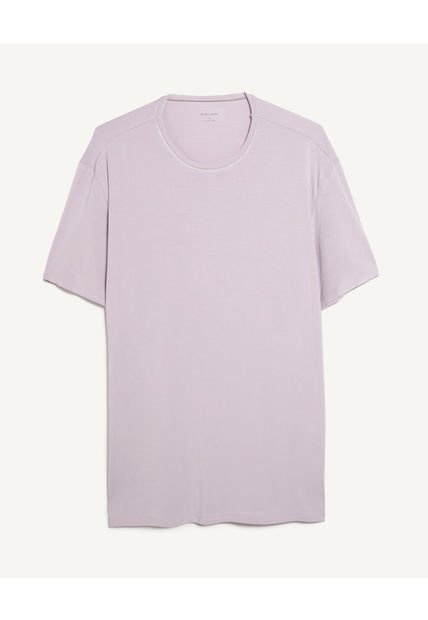 Camiseta Manga Corta Hombre Seven Viscosa Morado 45092258-40026