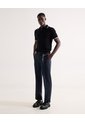 Polo Tejido Fit Regular  Para Hombre Negro Seven Seven de Seven Seven