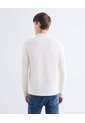 Polo En Tricot  Para Hombre Marfil Seven Seven de Seven Seven