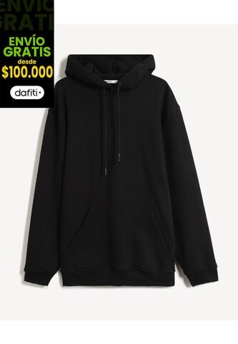 Buzo Para Hombre Hoodie Color Negro Marca Seven Seven #45060725 Seven Seven