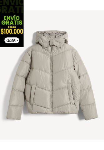 Chaqueta Para Hombre Acolchada Color Gris Marca Seven Seven #45080483 Seven Seven