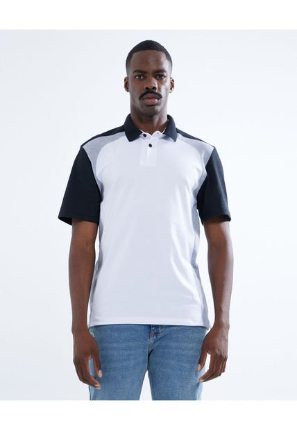 Polo Para Hombre Cuello Tejido  Color Blanco Marca Seven Seven #45110827