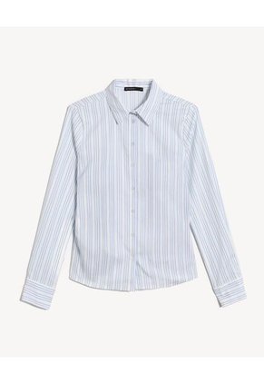 Blusa Para Mujer Manga Larga Color Azul Marca Seven Seven #28124102