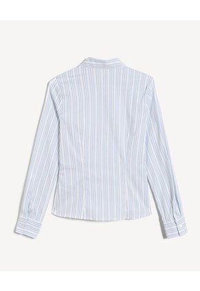 Blusa Para Mujer Manga Larga Color Azul Marca Seven Seven #28124102