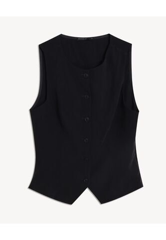 Chaleco  Para Mujer Plano Color Negro Marca Seven Seven #28250160 Seven Seven