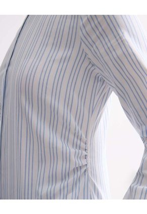 Blusa Para Mujer Manga Larga Color Azul Marca Seven Seven #28124102