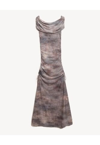 Vestido Para Mujer M/C Largo Color Café Marca Seven Seven #28171419 Seven Seven