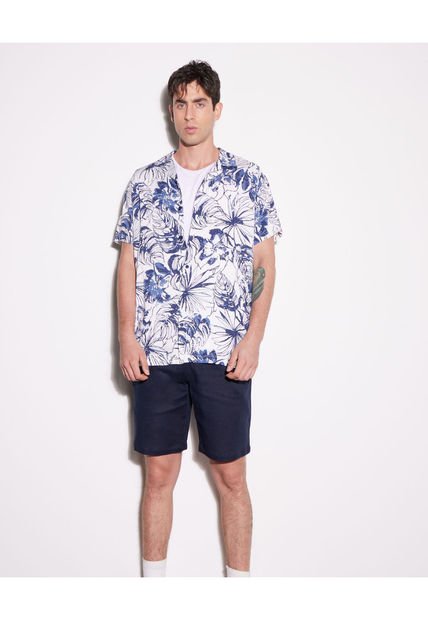 Bermuda Para Hombre  Color Azul Oscuro Marca Seven Seven #45100620
