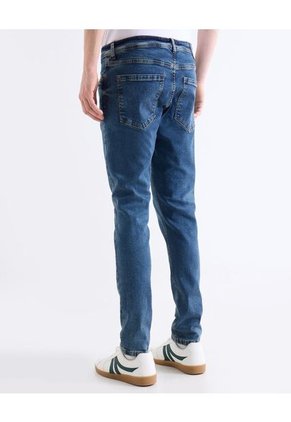 Jean  Para Hombre Skinny Color Azul Marca Seven Seven #45160624