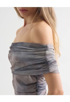 Vestido Para Mujer M/C Largo Color Café Marca Seven Seven #28171419