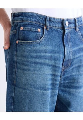 Jean  Para Hombre Loose Color Azul Marca Seven Seven #45160655