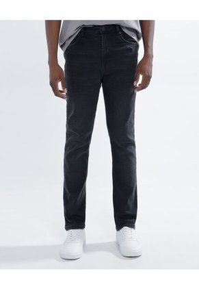 Jean Para Hombre Straight Color Negro Marca Seven Seven #45160526