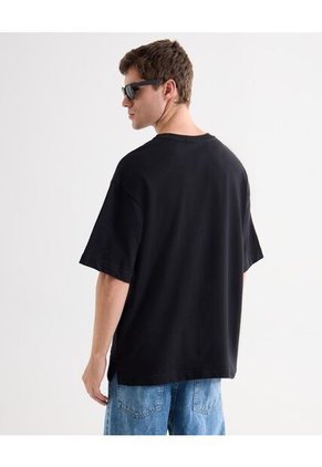 Camiseta Para Hombre Manga Corta Cuello Redondo Color Negro Marca Seven Seven #45092491