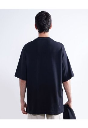 Camiseta Para Hombre Manga Corta Cuello Redondo Color Negro Marca Seven Seven #45092491