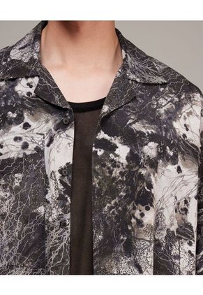 Camisa Para Hombre Manga Corta Color Negro Marca Seven Seven #45011999