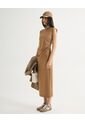 Vestido Para Mujer M/Sisa Largo Color Camel Marca Seven Seven #28171398 de Seven Seven