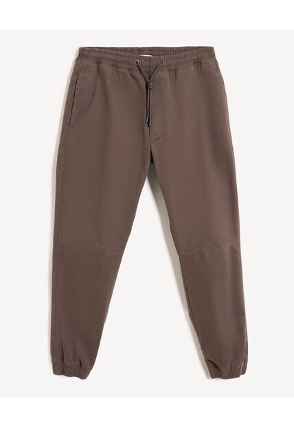 Pantalón Para Hombre Jogger Color Café Marca Seven Seven #45071103