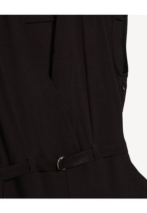 Enterizo Para Mujer Manga Corta Color Negro Marca Seven Seven #28320437