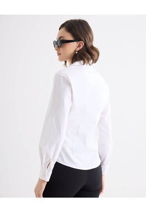 Blusa Para Mujer Manga Larga Color Crudo Marca Seven Seven #28124116