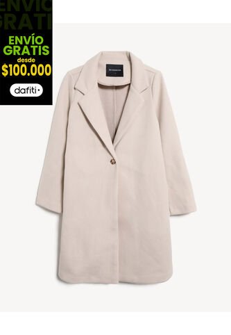 Chaqueta Para Mujer Abrigo Color Beige Marca Seven Seven #28080989 Seven Seven