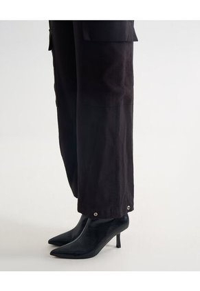 Enterizo Para Mujer Manga Corta Color Negro Marca Seven Seven #28320437