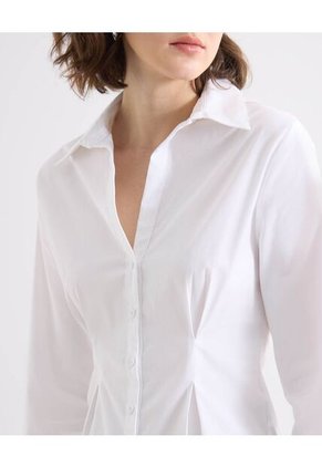 Blusa Para Mujer Manga Larga Color Crudo Marca Seven Seven #28124116